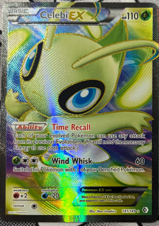 Celebi EX #141 Pokemon Boundaries Crossed (NM)