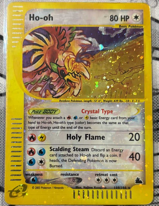 Ho-Oh #149 Pokemon Skyridge (DMG)