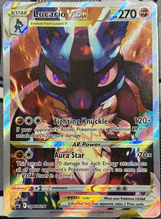 Lucario VSTAR #SWSH291 Pokemon Promo (NM)