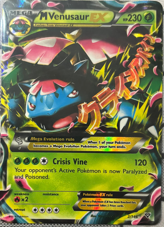 Mega Venusaur EX #2 Pokemon XY (LP)