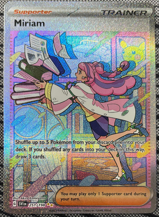 Miriam #251 Pokemon Scarlet & Violet (NM)